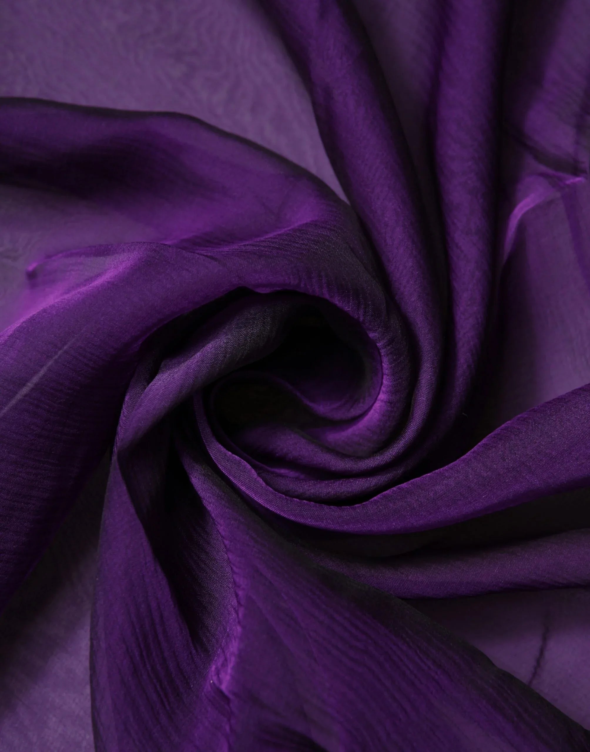 Dolce & Gabbana Purple Silk Rectangle Wrap Shawl Scarf - Zeiniez