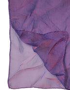 Dolce & Gabbana Purple Silk Rectangle Wrap Shawl Scarf - Zeiniez