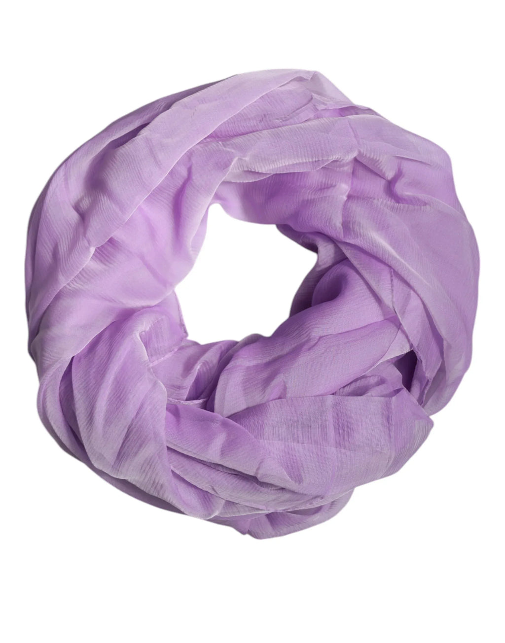 Dolce & Gabbana Purple Silk Rectangle Wrap Shawl Scarf - Zeiniez
