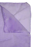 Dolce & Gabbana Purple Silk Rectangle Wrap Shawl Scarf - Zeiniez