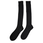 Dolce & Gabbana Black DG Logo Print Over The Calf Socks - Zeiniez