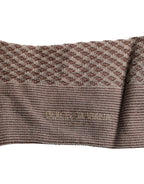 Dolce & Gabbana Brown Solid DG Logo Mid Calf Men Socks - Zeiniez