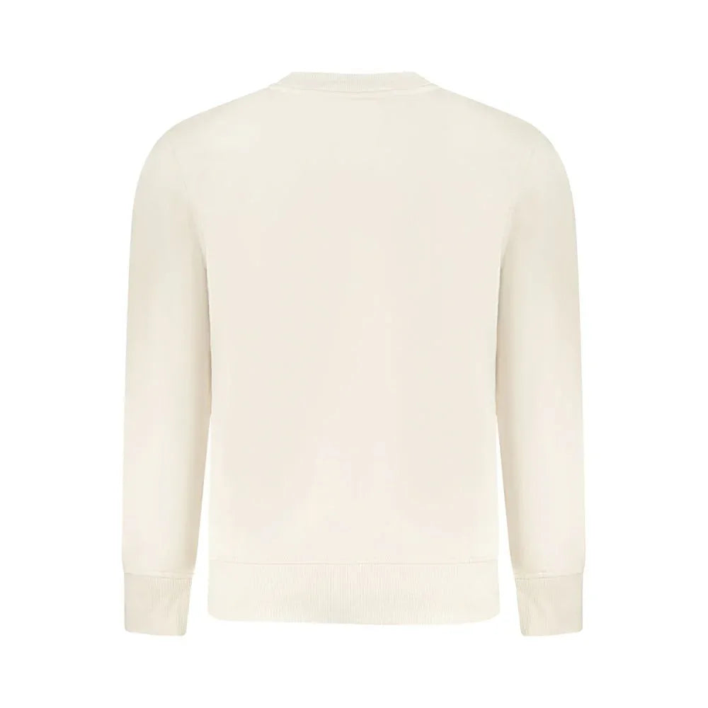 Calvin Klein Beige Cotton Men's Sweatshirt - Zeiniez