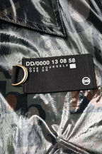 Dolce & Gabbana Green DG Logo Print Bomber Full Zip Jacket - Zeiniez