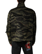 Dolce & Gabbana Multicolor Camouflage Cotton Bomber Jacket - Zeiniez