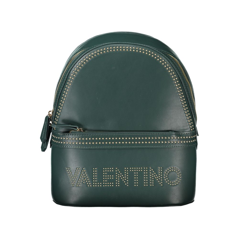 Mario Valentino Verde Polyurethane Women's Backpack - Zeiniez