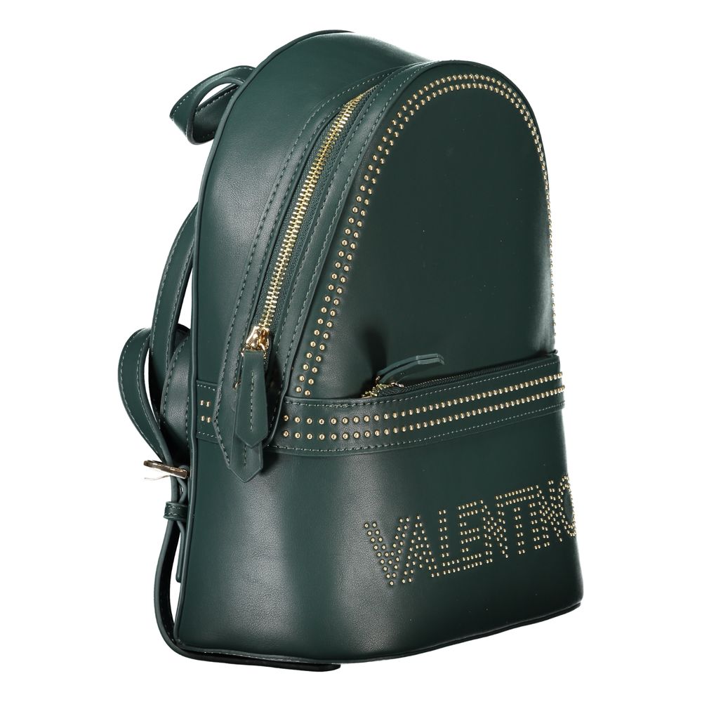 Mario Valentino Verde Polyurethane Women's Backpack - Zeiniez