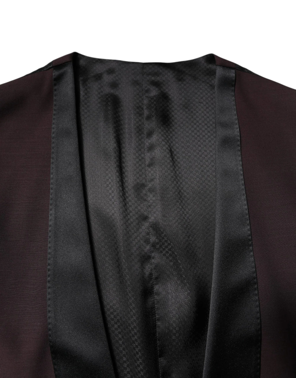Dolce & Gabbana Maroon Wool Waistcoat Dress Formal Vest - Zeiniez