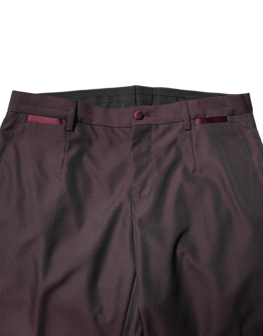 Dolce & Gabbana Maroon Single Breasted Formal 2 Piece Suit - Zeiniez