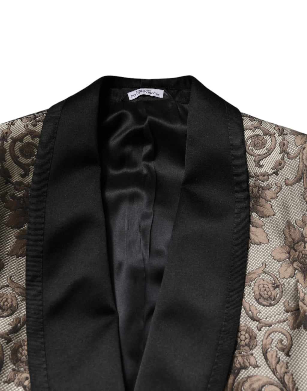 Dolce & Gabbana Multicolor Jacquard Single Breasted 3 Piece Suit - Zeiniez