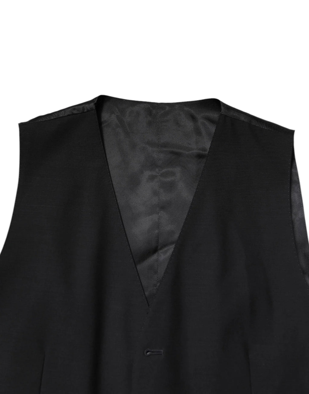 Dolce & Gabbana Black Single Breasted Formal 3 Piece Suit - Zeiniez