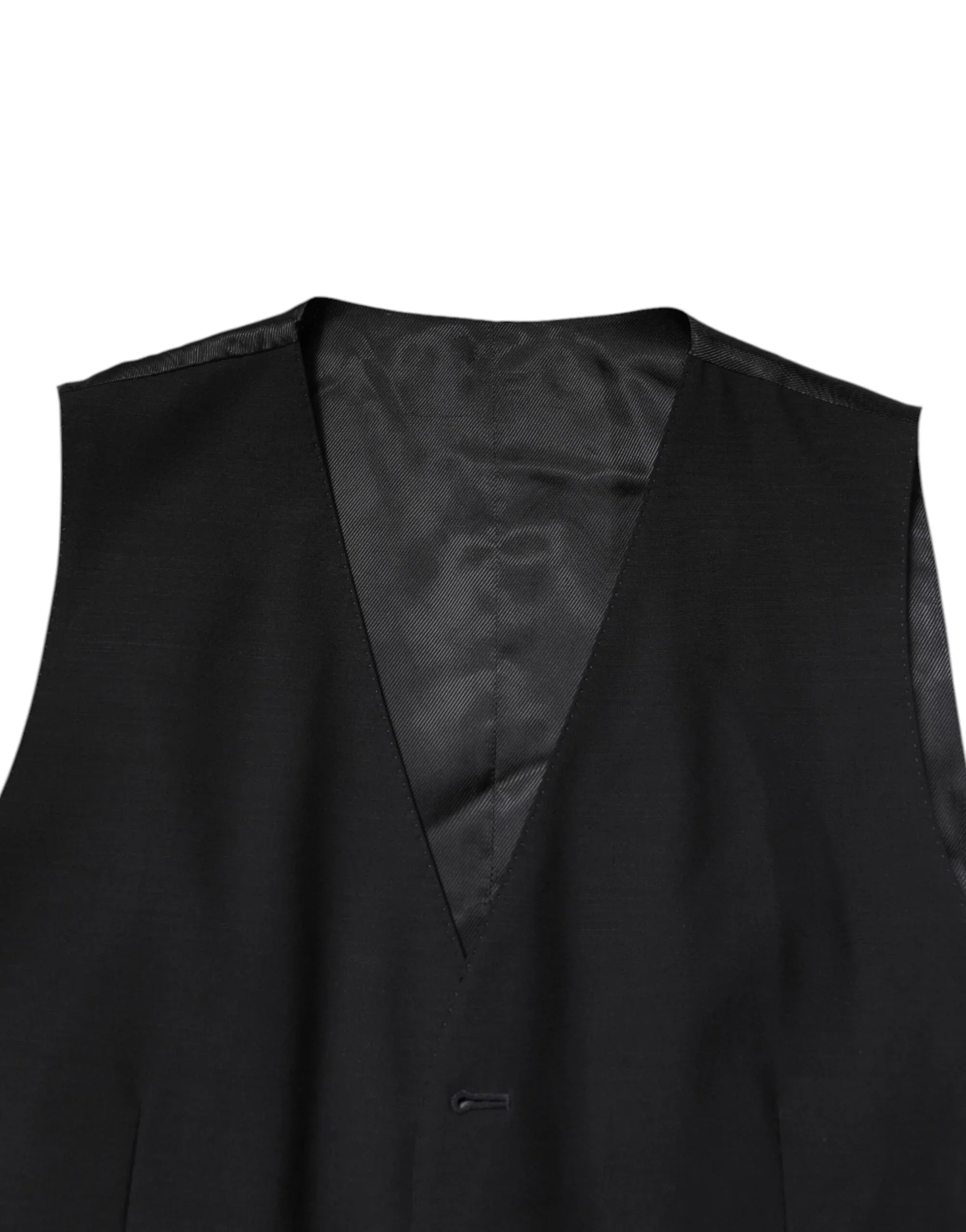 Dolce & Gabbana Black Single Breasted Formal 3 Piece Suit - Zeiniez