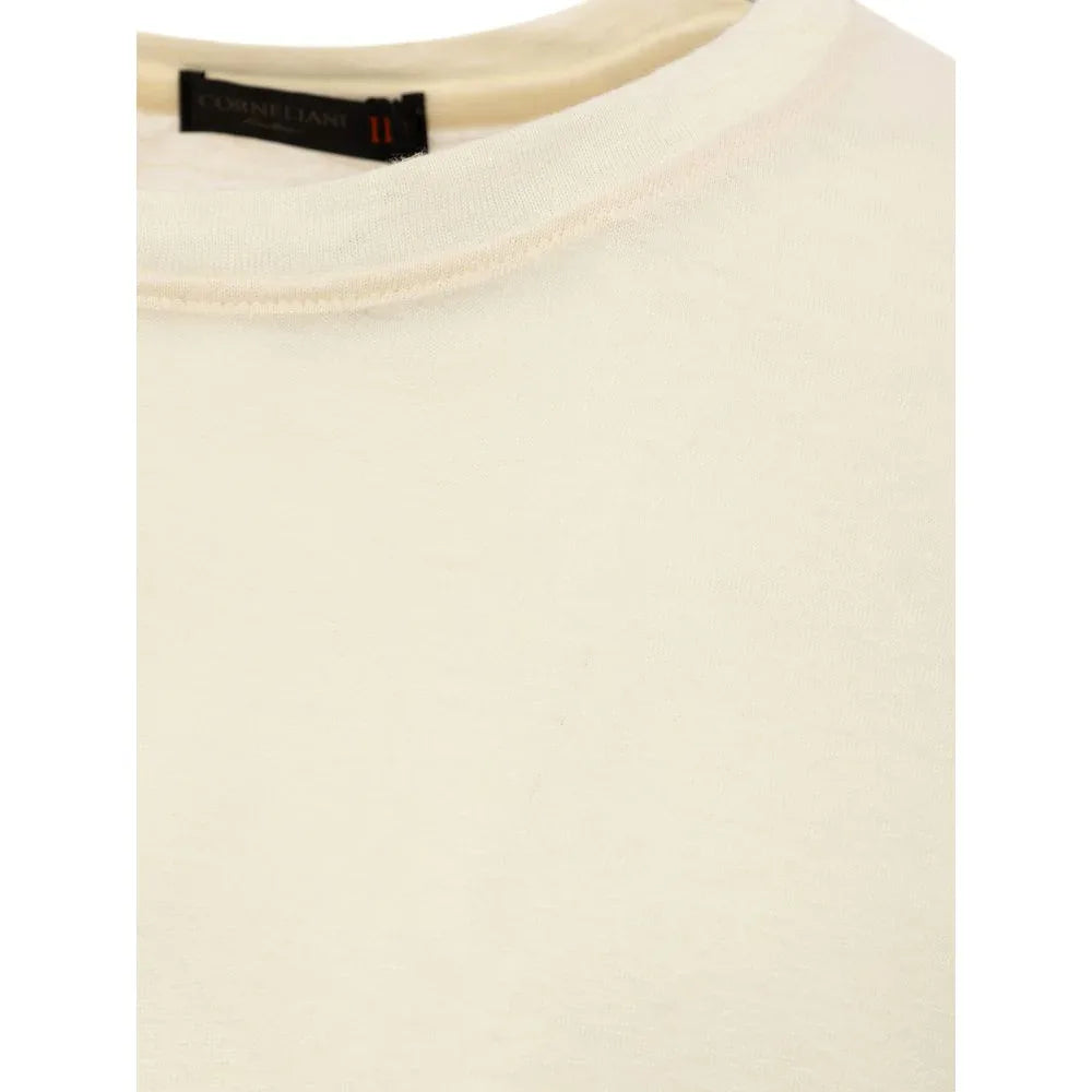 Corneliani Yellow Linen T-Shirt - Zeiniez