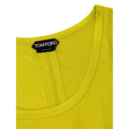 Tom Ford Yellow Silk Tank Top - Zeiniez