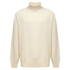 Cruciani White Cashmere Turtleneck - Zeiniez
