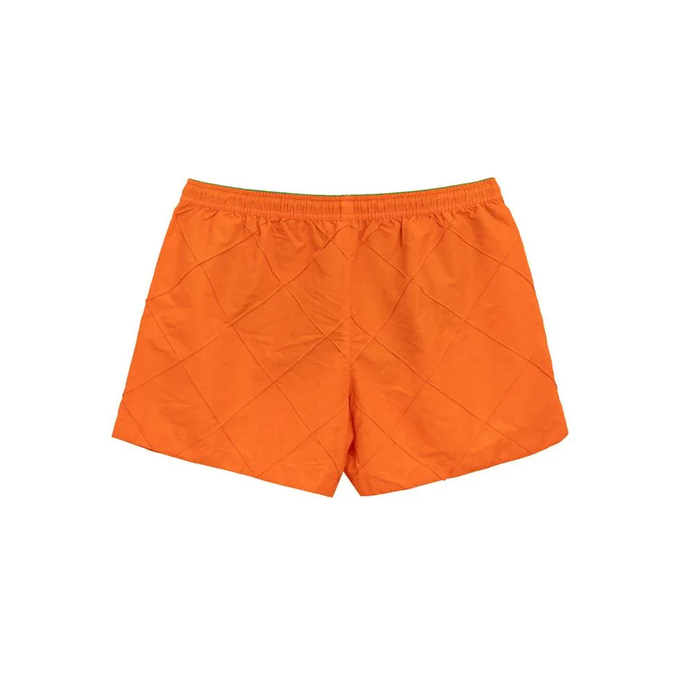 Bottega Veneta Orange Polyamide Swim Short - Zeiniez