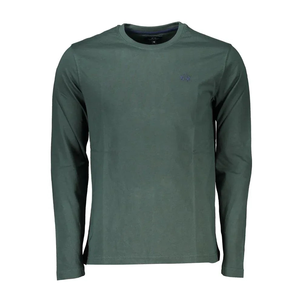 La Martina Verde Cotton Men's T-Shirt - Zeiniez