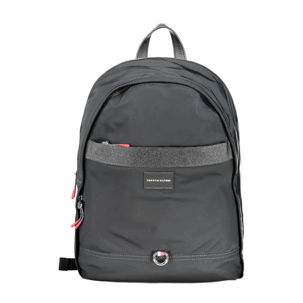 Tommy Hilfiger Black Polyester Men Backpack - Zeiniez