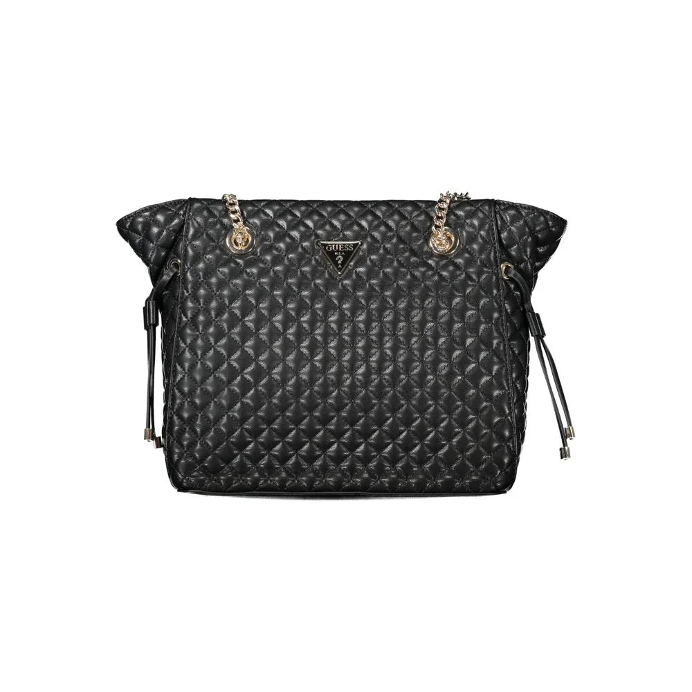 Guess Jeans Black Polyurethane Women Handbag - Zeiniez