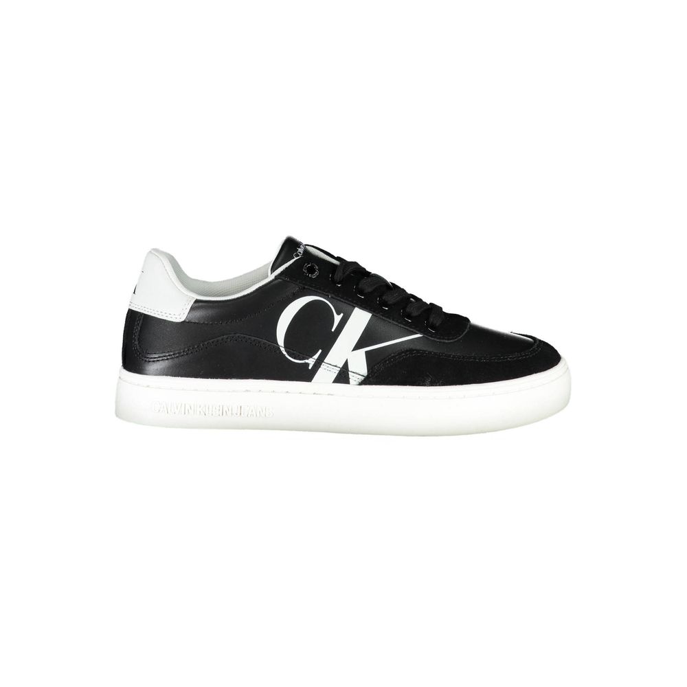 Calvin Klein Black Leather Women's Sneaker - Zeiniez