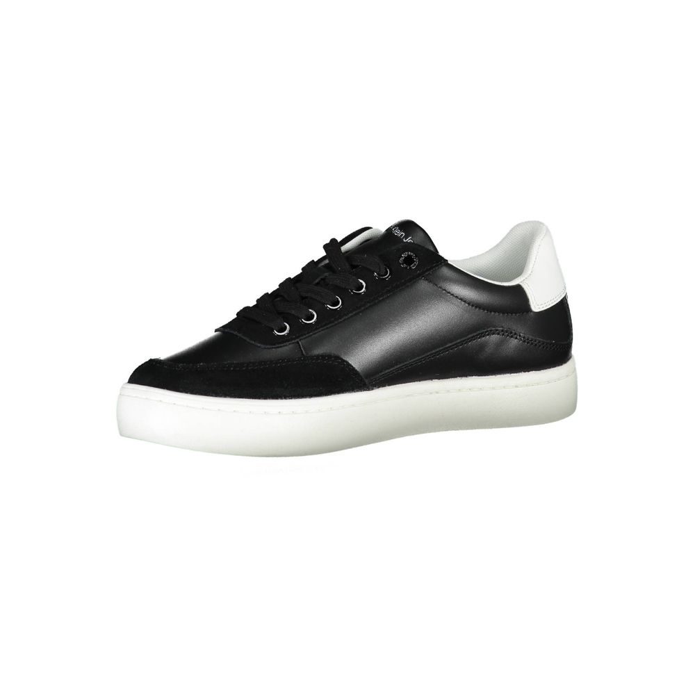 Calvin Klein Black Leather Women's Sneaker - Zeiniez