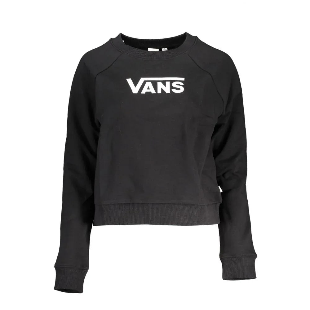 Vans Black Cotton Women Sweatshirt - Zeiniez