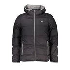 La Martina Black Polyamide Men Jacket - Zeiniez
