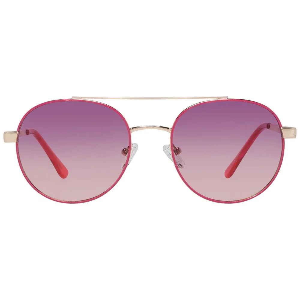 Guess Rose Gold Metal Sunglasses - Zeiniez