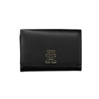 Tommy Hilfiger Black Polyurethane Women Wallet - Zeiniez