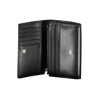 Tommy Hilfiger Black Polyurethane Women Wallet - Zeiniez