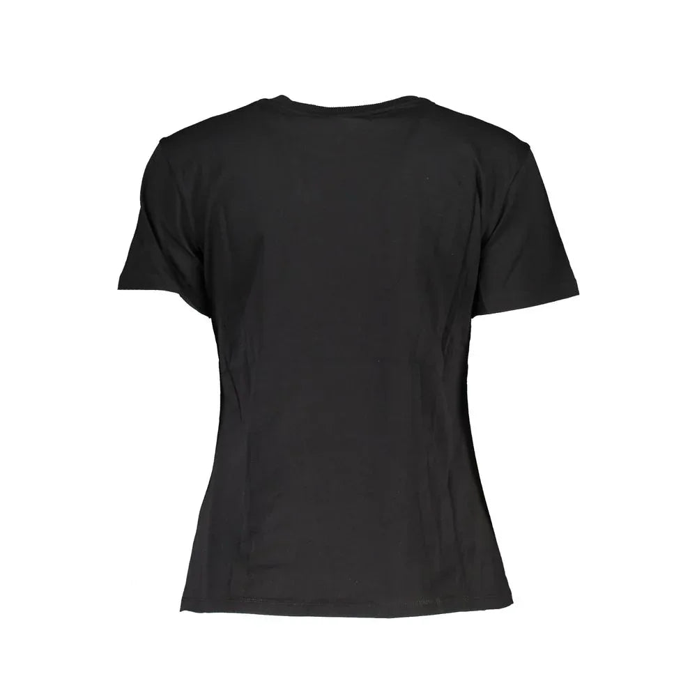 Patrizia Pepe Black Cotton Women T-Shirt - Zeiniez
