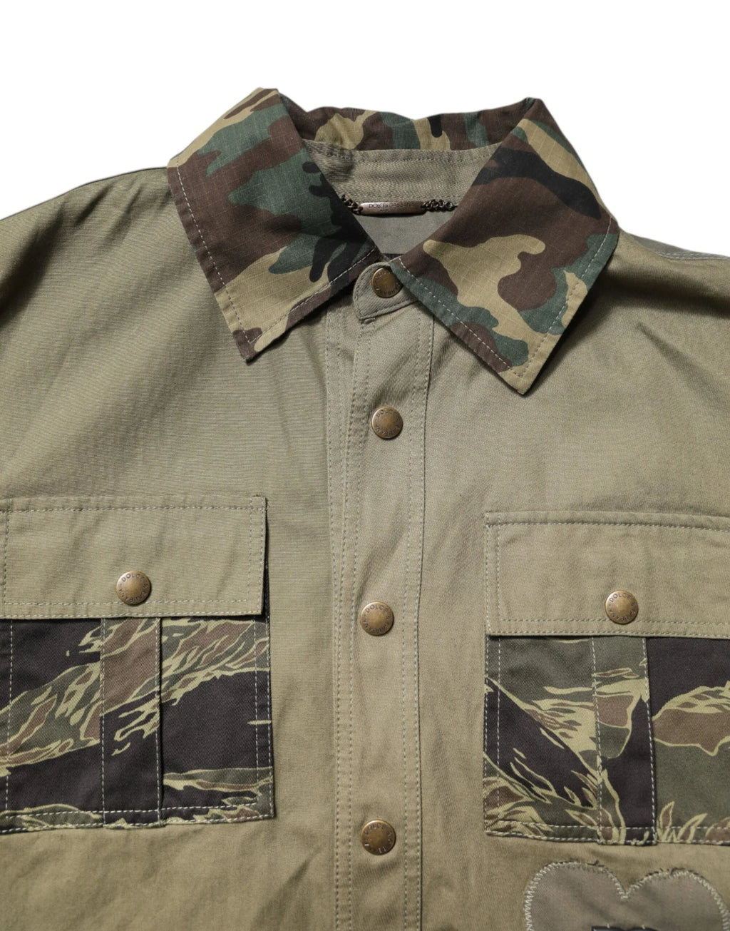 Dolce & Gabbana Brown Cotton Stretch Shirt Pants Casual Set - Zeiniez