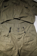 Dolce & Gabbana Brown Cotton Stretch Shirt Pants Casual Set - Zeiniez