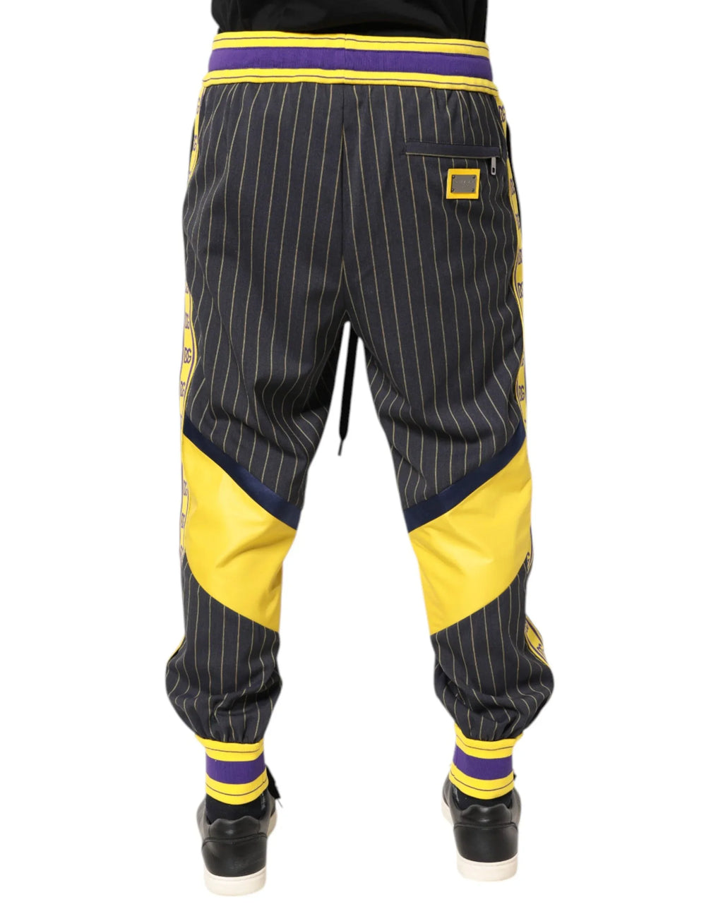 Dolce & Gabbana Multicolor Cotton Men Jogger Pants - Zeiniez