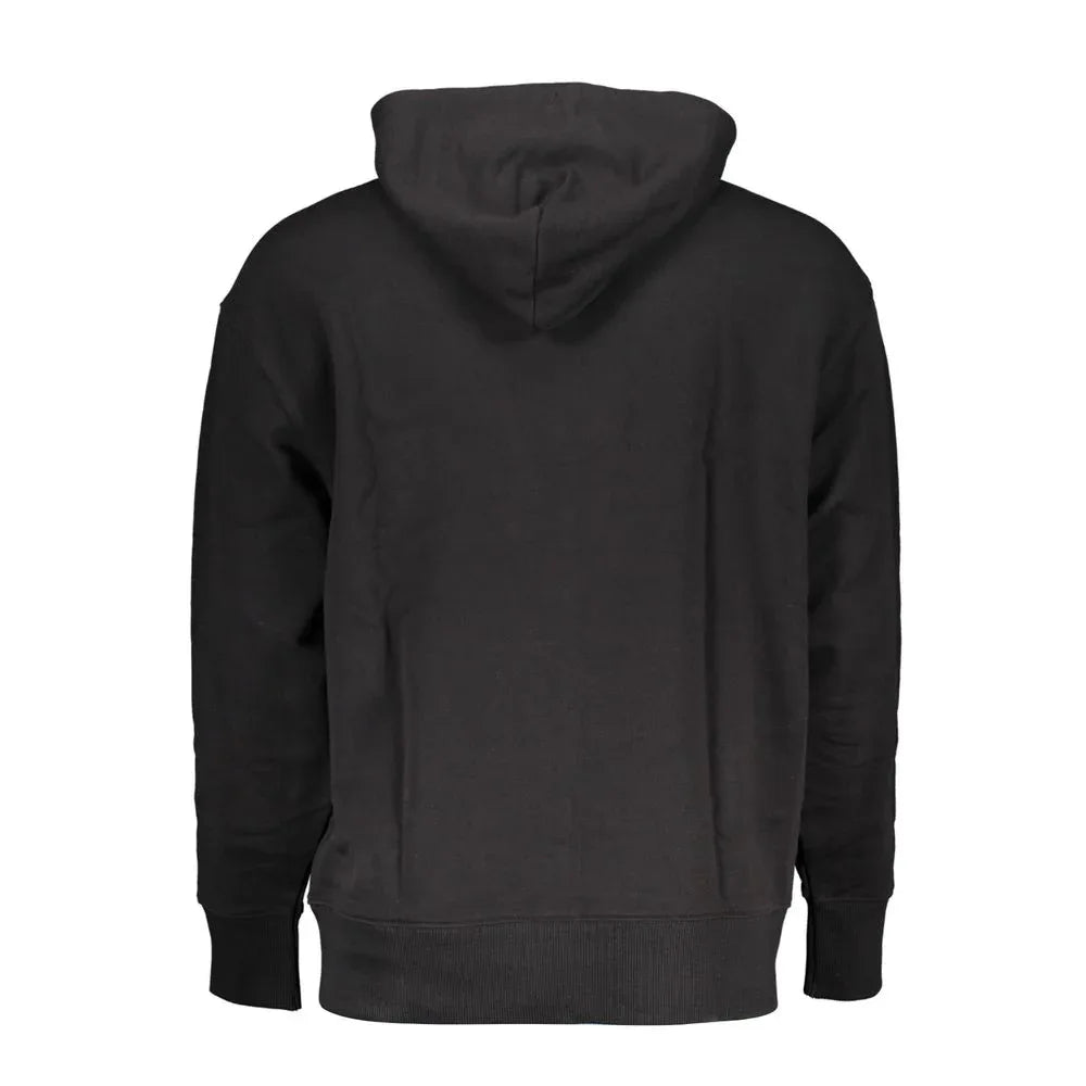 Tommy Hilfiger Black Cotton Men's Hoodie - Zeiniez