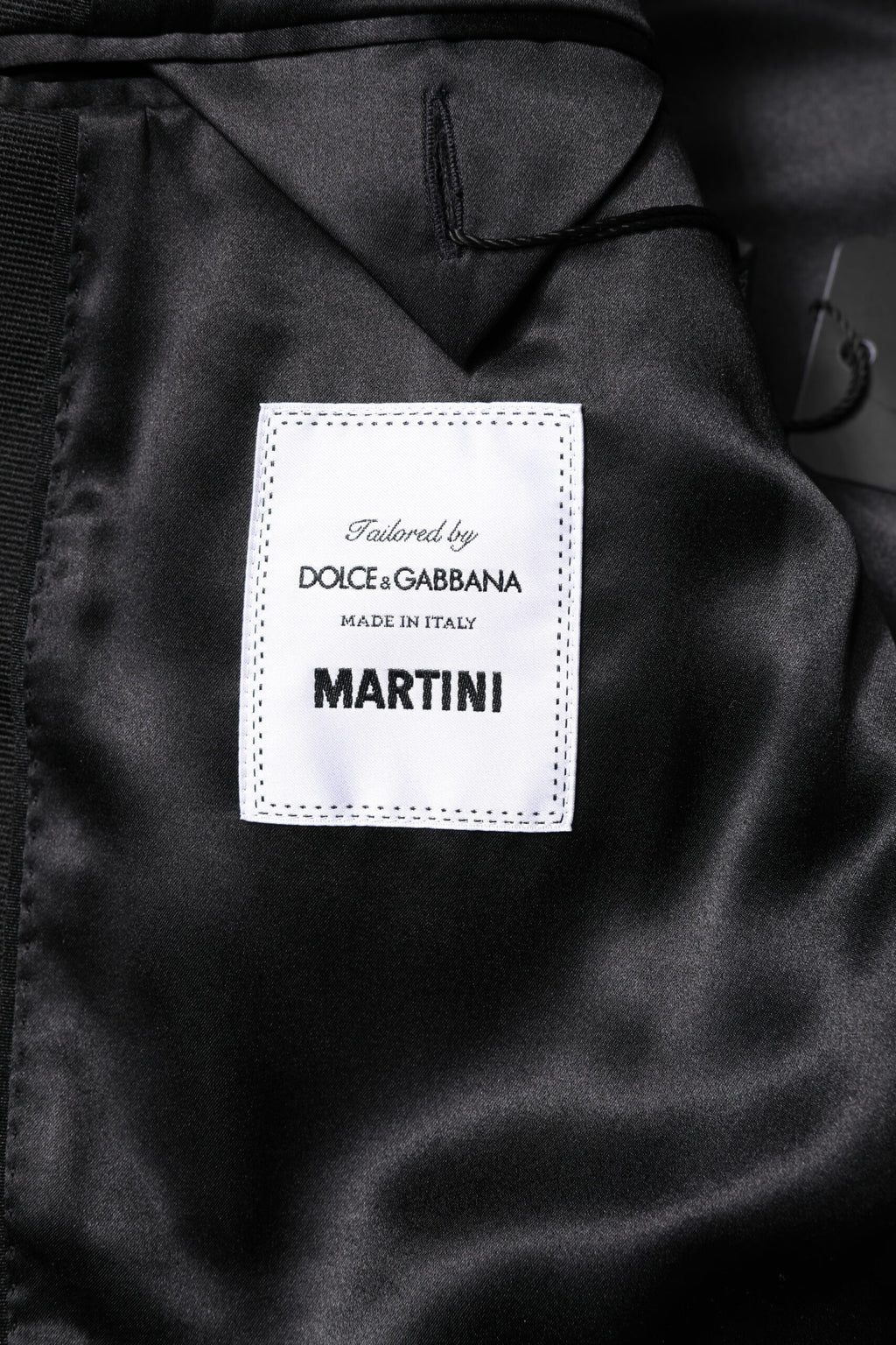 Dolce & Gabbana Dark Gray MARTINI Jacquard Men 3 Piece Suit