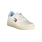 Tommy Hilfiger White Leather Women Sneaker - Zeiniez