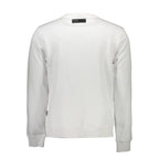 Plein Sport Bianco Cotton Men Sweatshirt - Zeiniez