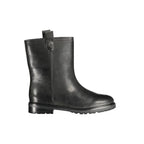 Ralph Lauren Black Leather Women Ankle Boot - Zeiniez