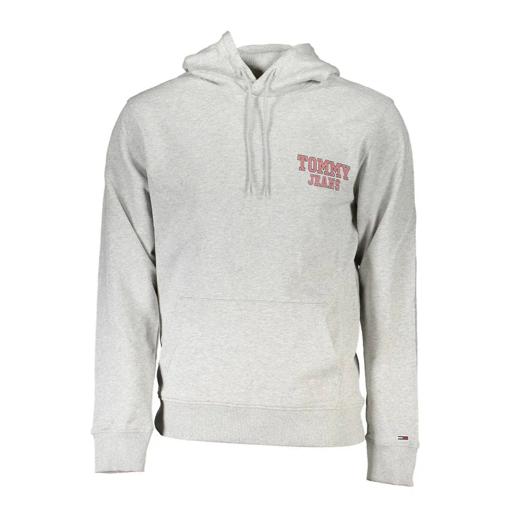 Tommy Hilfiger Grigio Cotton Men's Hoodie - Zeiniez