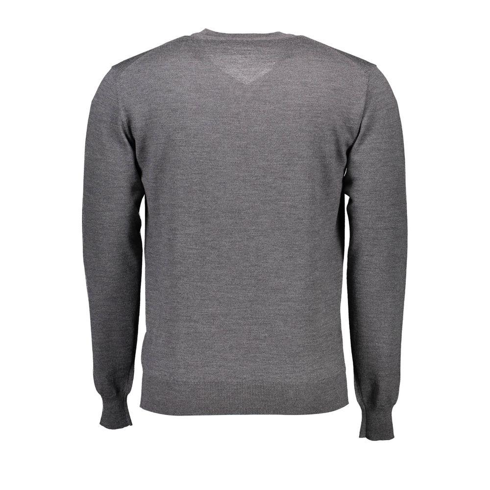 Harmont & Blaine Grigio Wool Mens Sweater - Zeiniez