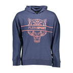 Plein Sport Blue Cotton Men's Hoodie - Zeiniez