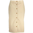 Gant Beige Cotton Women Skirt - Zeiniez