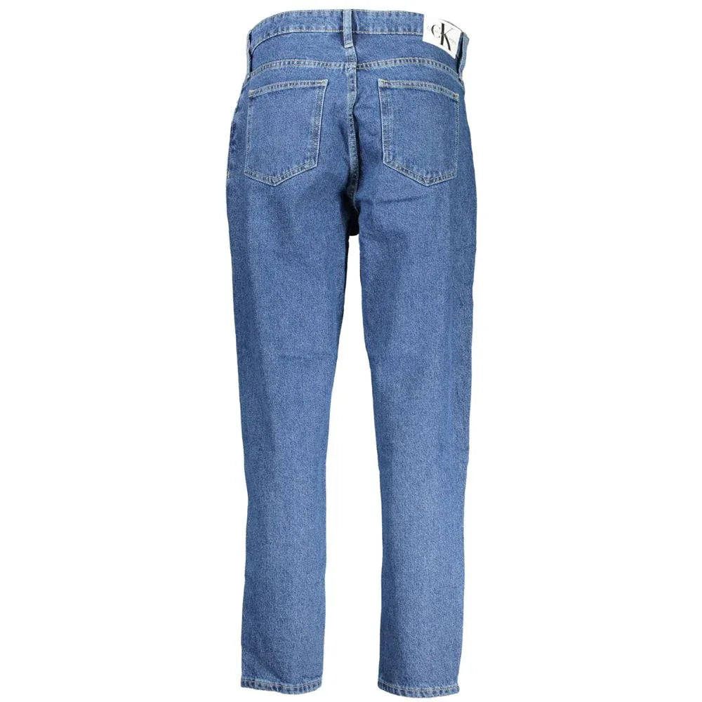 Calvin Klein Blu Cotton Women Jeans - Zeiniez