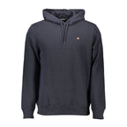 Napapijri Blue Cotton Men's Hoodie - Zeiniez