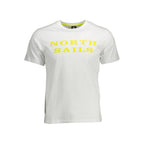 North Sails Bianco Cotton Men T-Shirt - Zeiniez