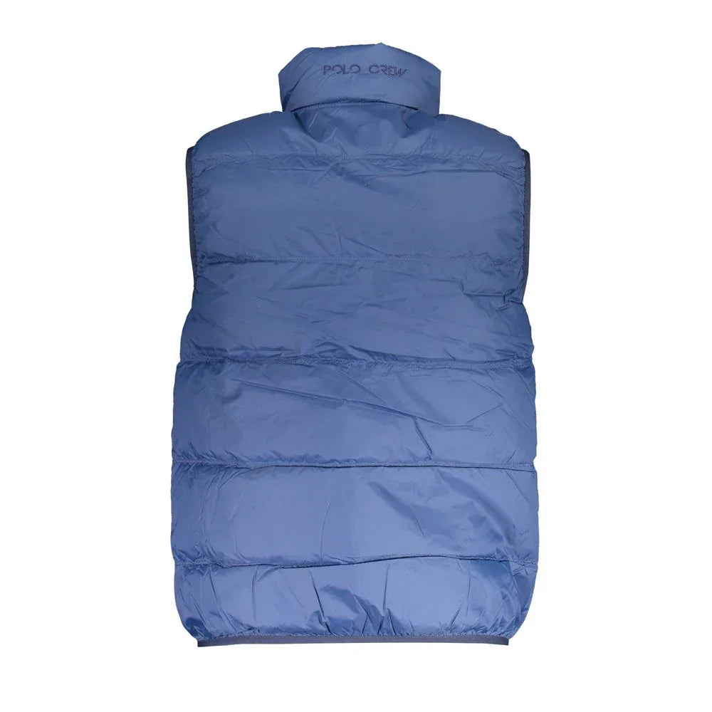 La Martina Blue Polyamide Men's Vest - Zeiniez