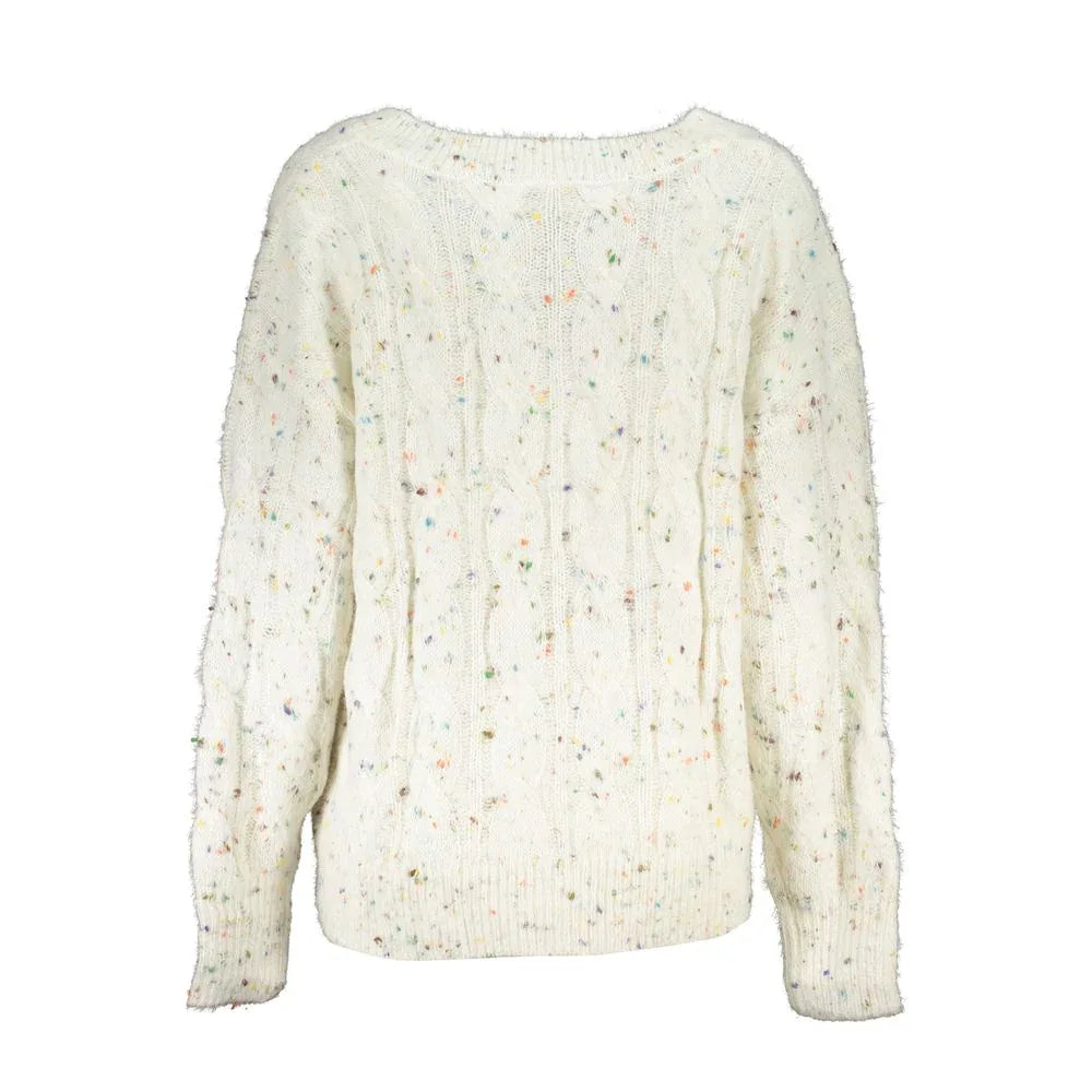 Desigual White Acrylic Women Sweater - Zeiniez