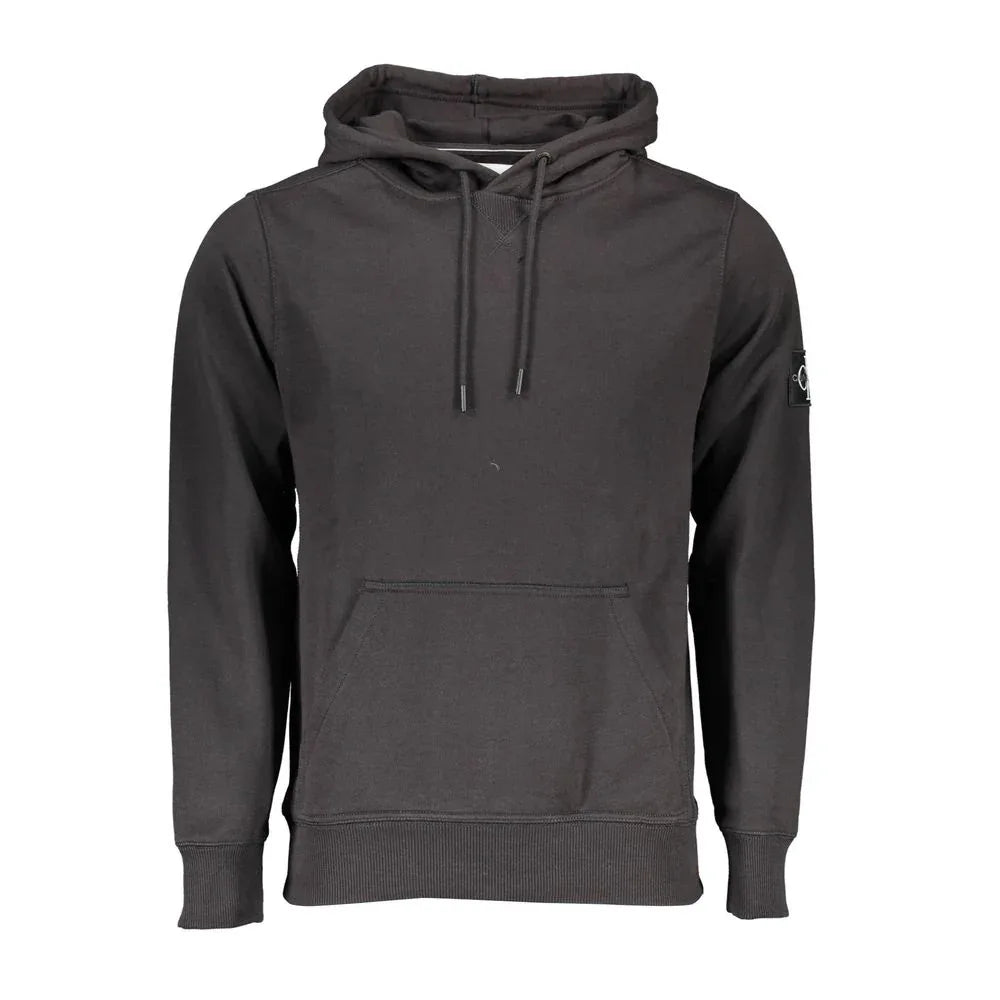Calvin Klein Black Cotton Men Sweatshirt - Zeiniez