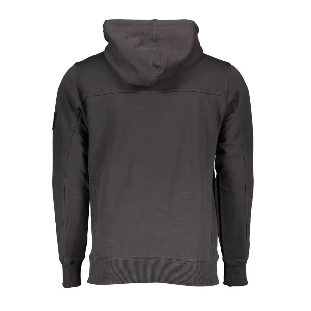 Calvin Klein Black Cotton Men Sweatshirt - Zeiniez